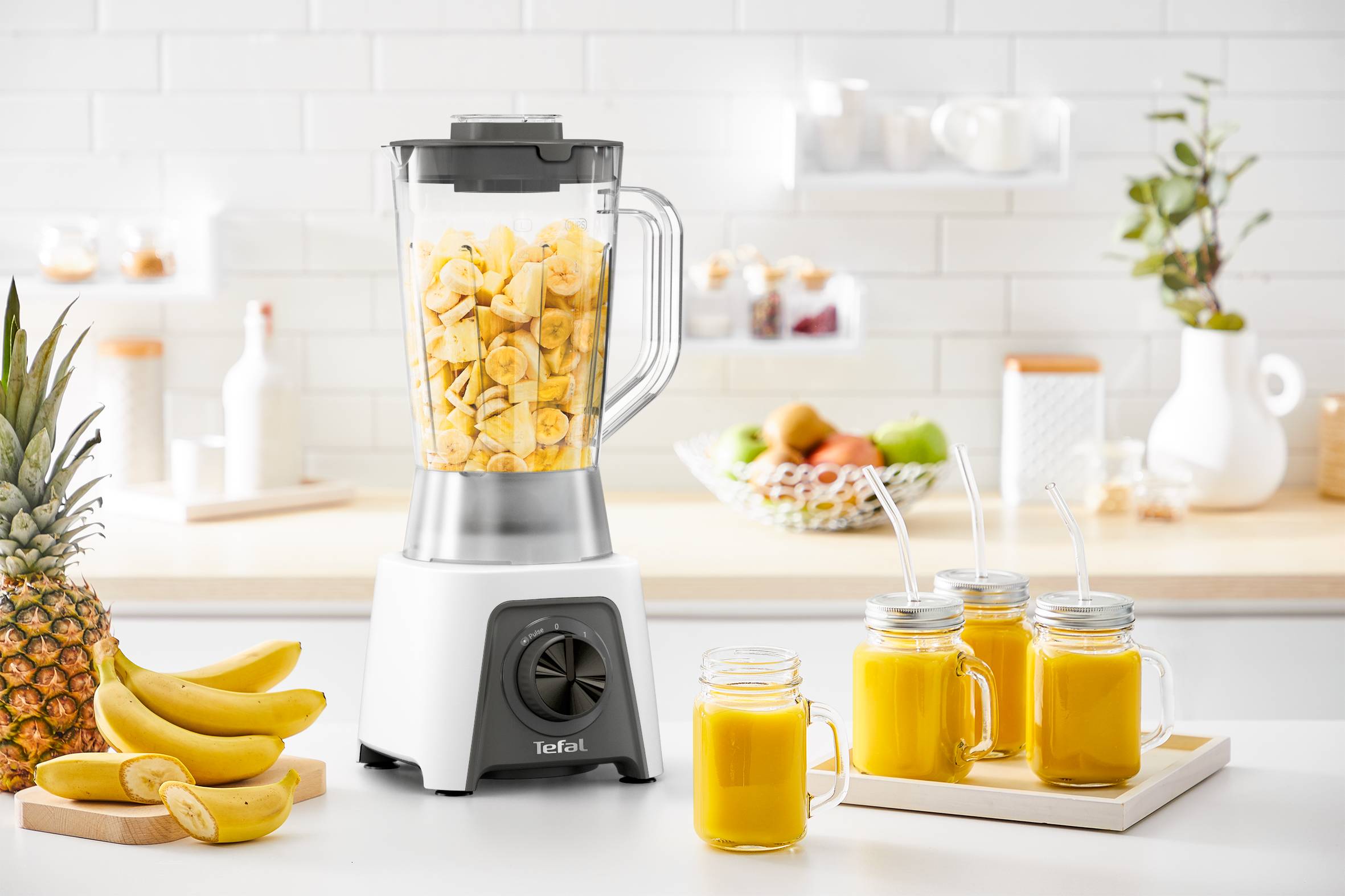 Stolní mixér Tefal Blendeo+ BL2C0130 Šedý/Bílý