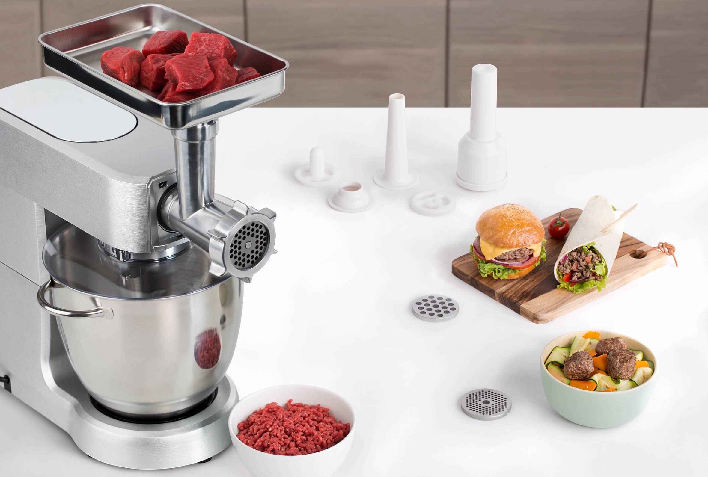 Kuchyňský robot Tefal Masterchef Grande QB813D38 Nerezový