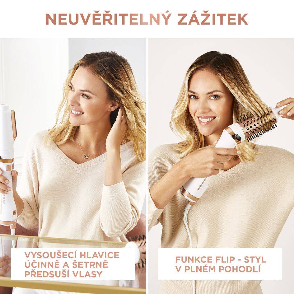 Horkovzdušný kartáč Rowenta BRUSH ACTIV ULTIMATE CARE CF9720F0