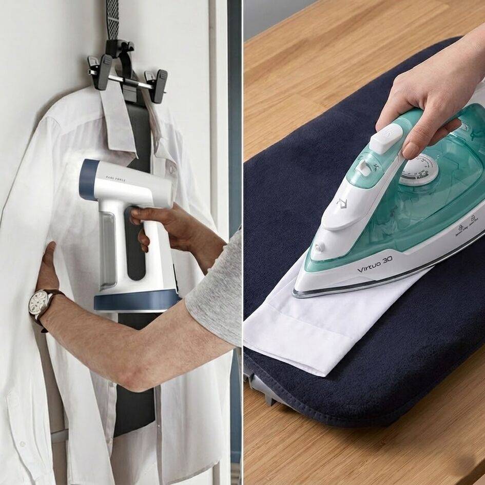 Napařovací a žehlicí prkno Tefal 2v1 XD5400E0