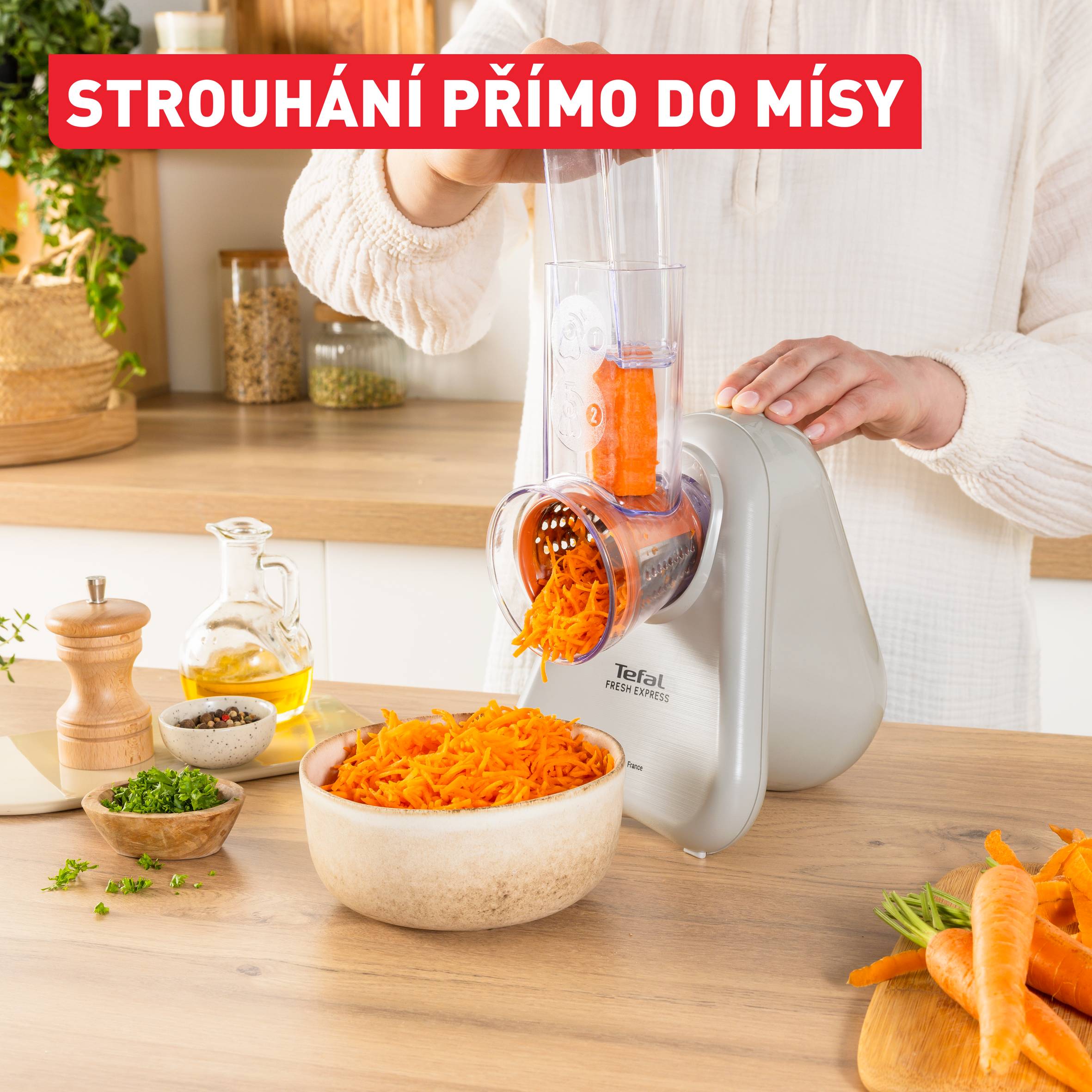 Elektrické struhadlo Tefal Fresh Express DN853BE0