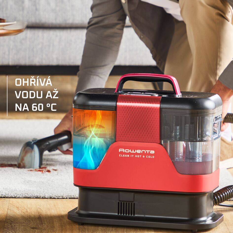 Ruční čistič skvrn a tepovač Clean It Hot & Cold Animal 1150W IN7020F0