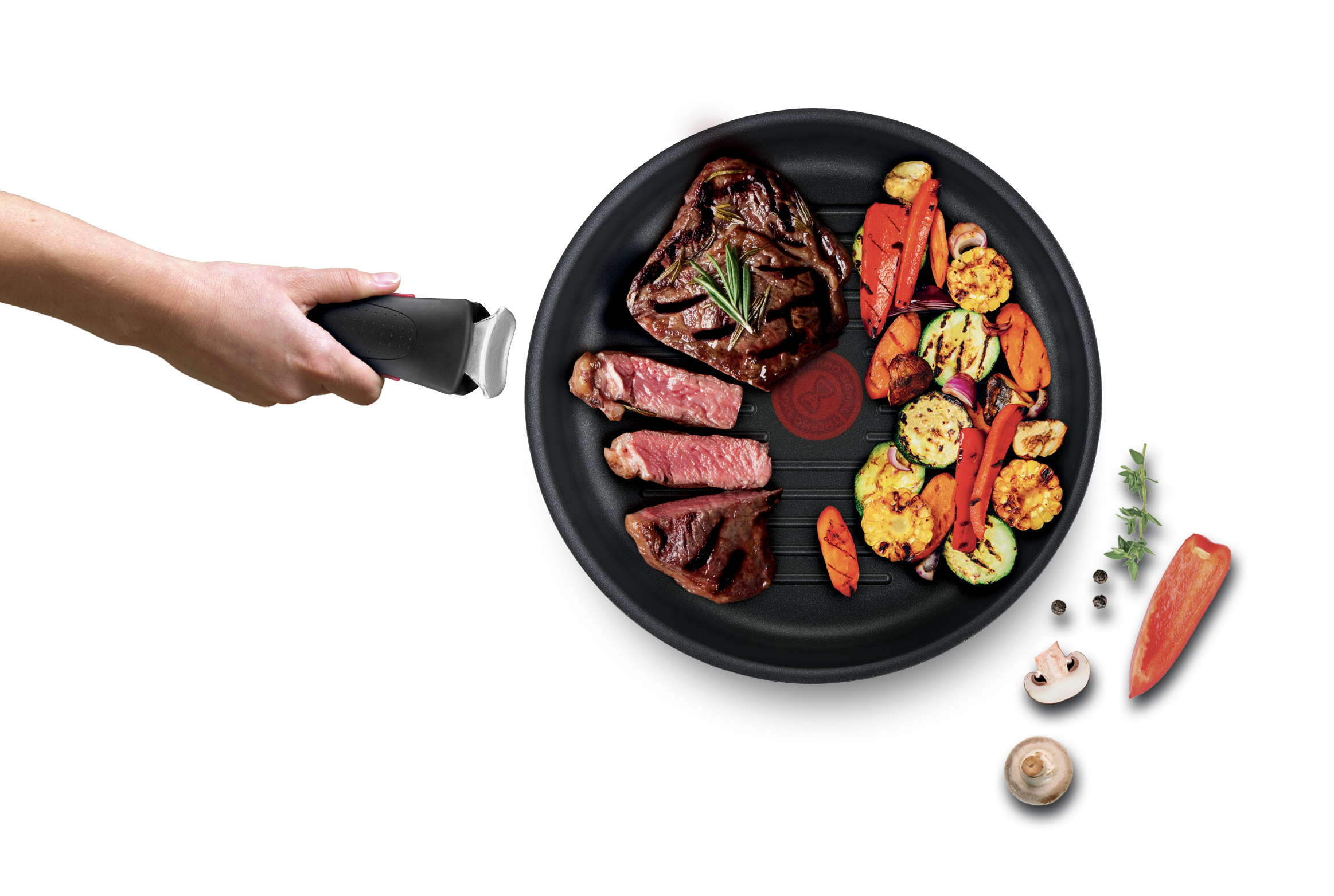 Ingenio Unlimited Cast Grill Frypan 26 cm
