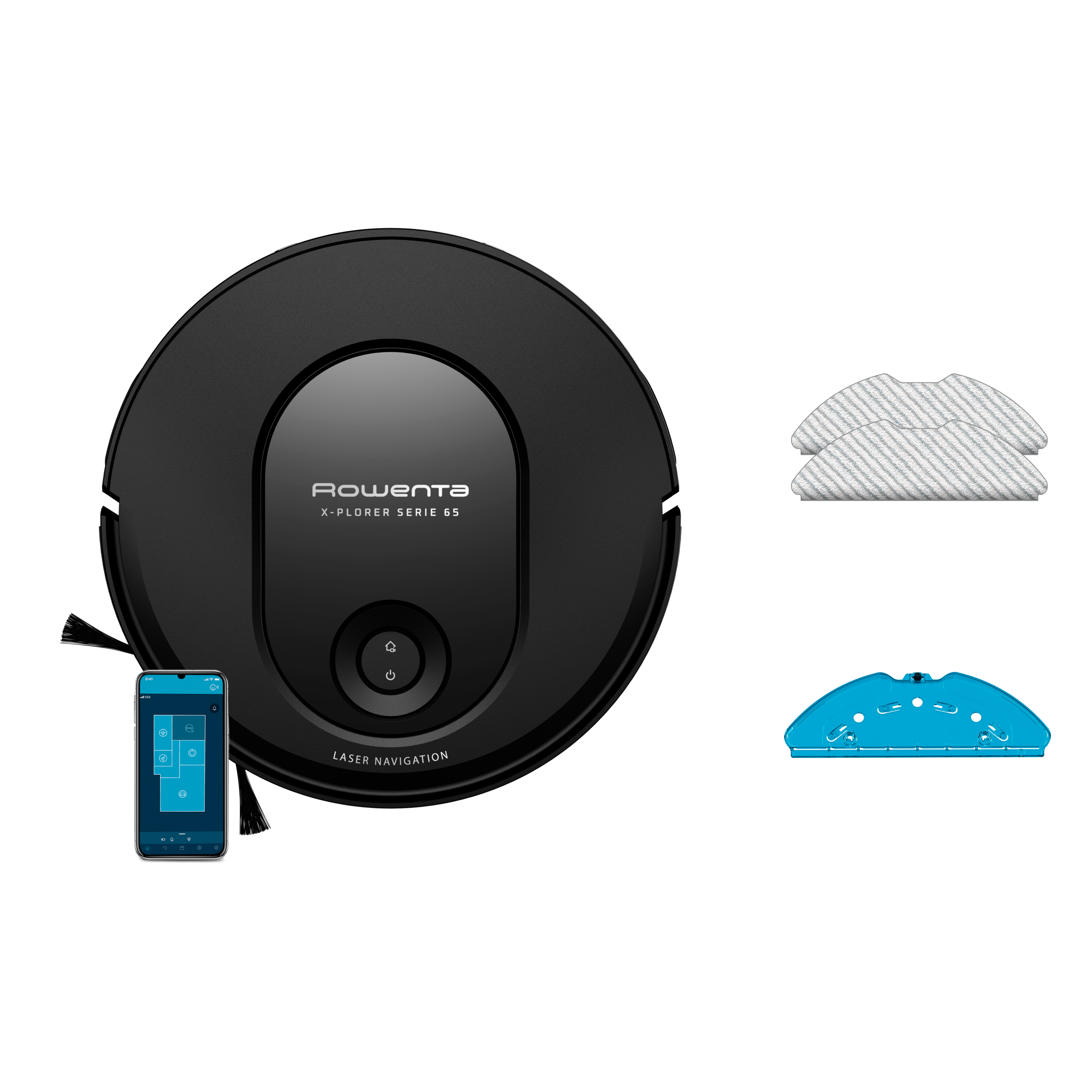 Robotický vysavač Rowenta X-PLORER S65 Laser RR8L65WH