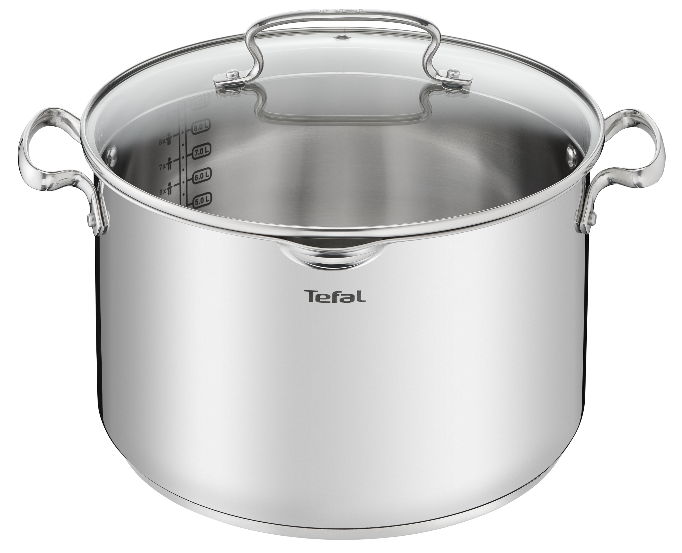 Nerezový hrnec s poklicí Tefal Duetto+ G7196455 28 cm