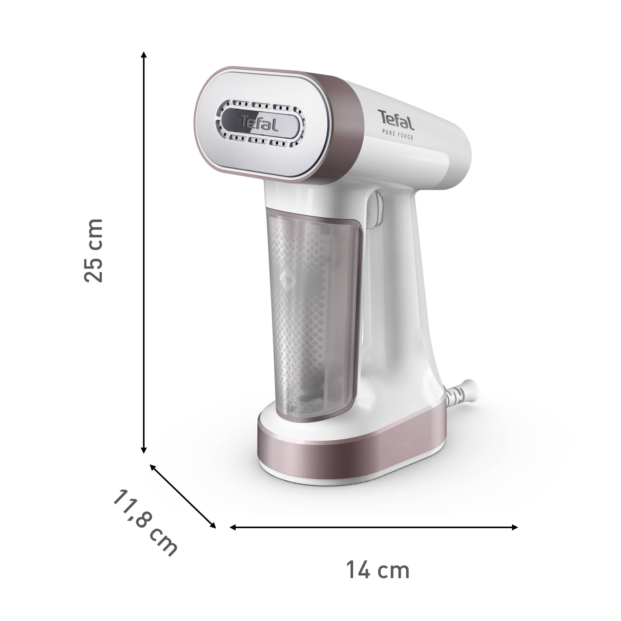 Napařovač oděvů Tefal Pure Force 2 v 1 DT8720E0 Bíly