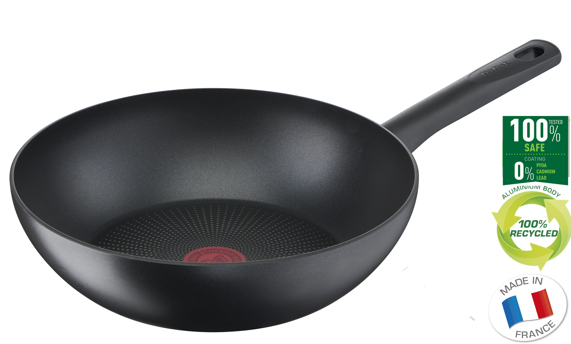 Wok Tefal So Recycled 28cm G2711953 černá