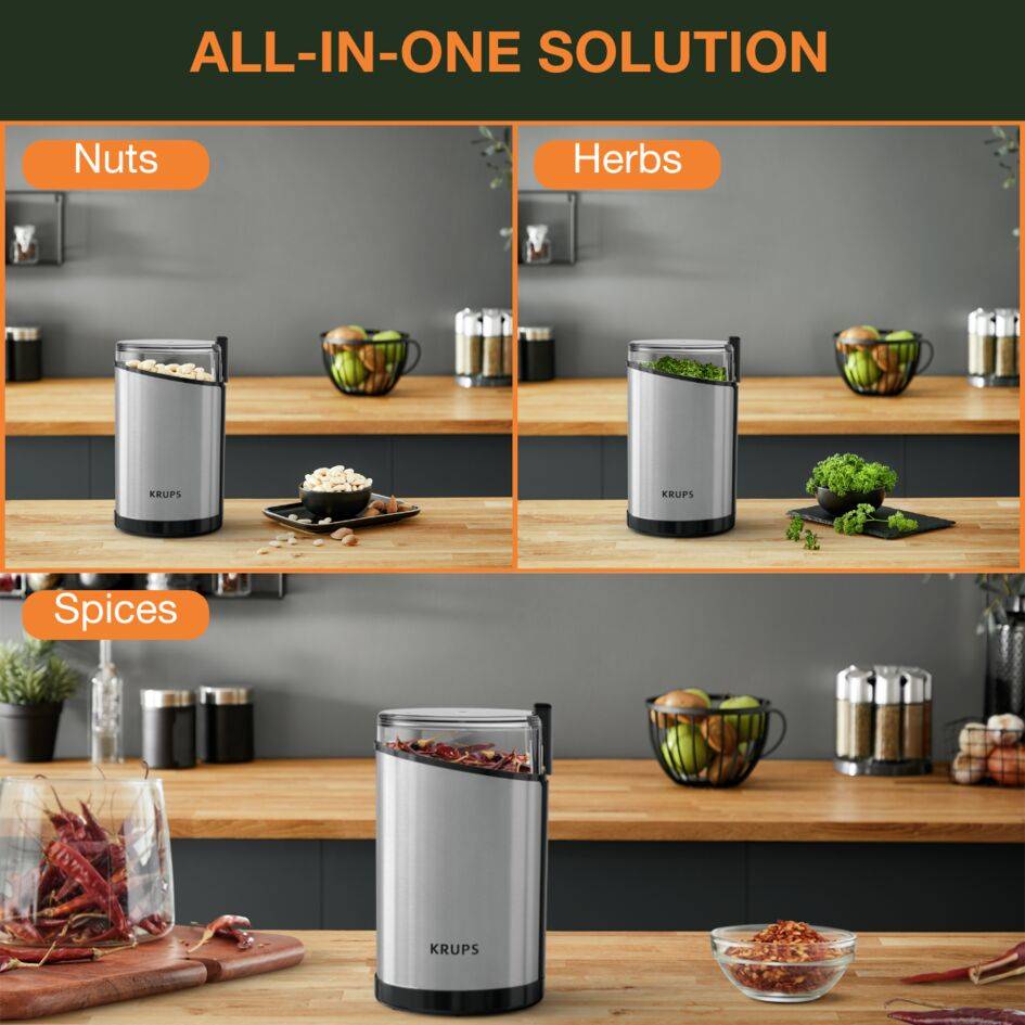 Mlýnek na kávu Krups Fast-Touch GX204D10