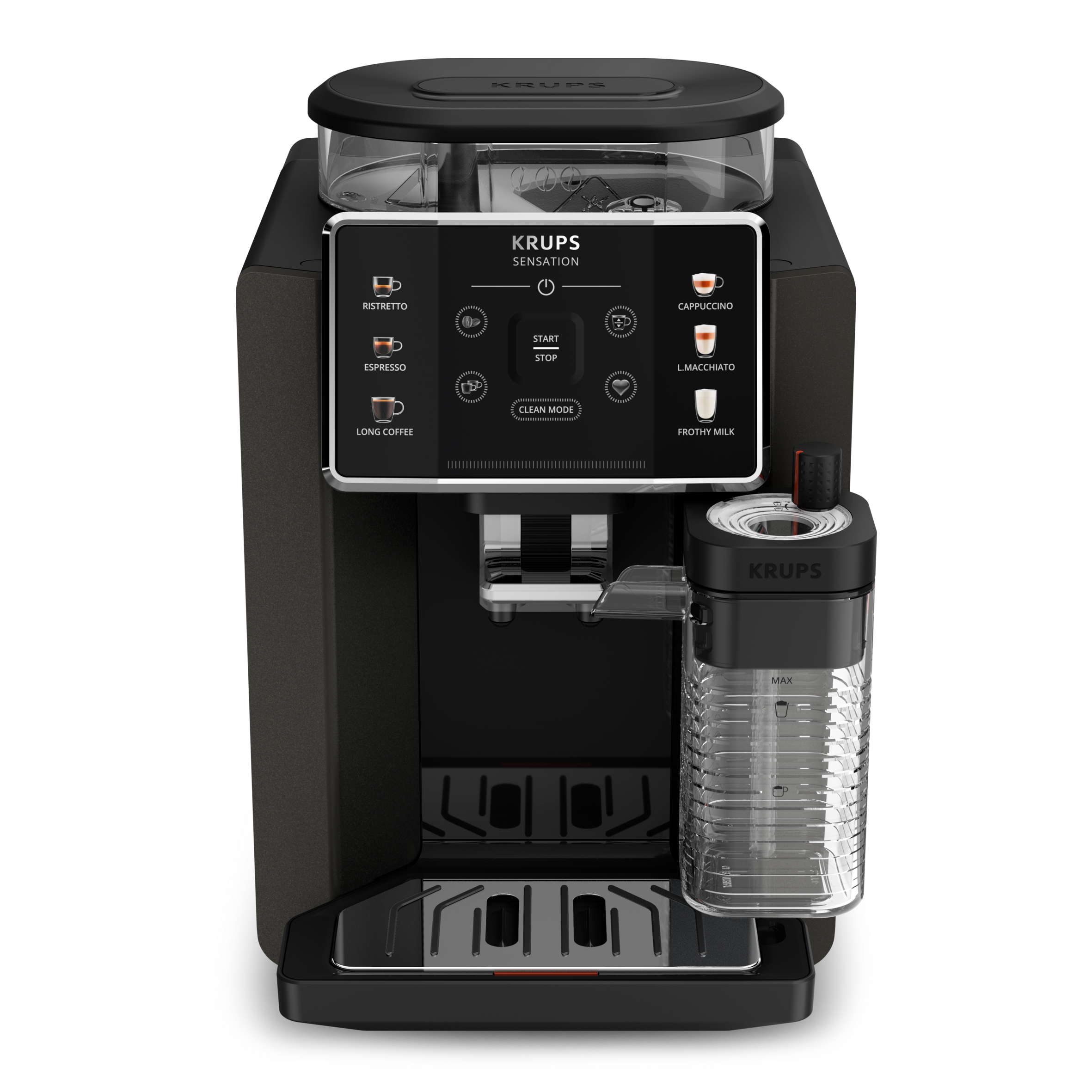 Automatický kávovar KRUPS Sensation Milk EA9129 pepite