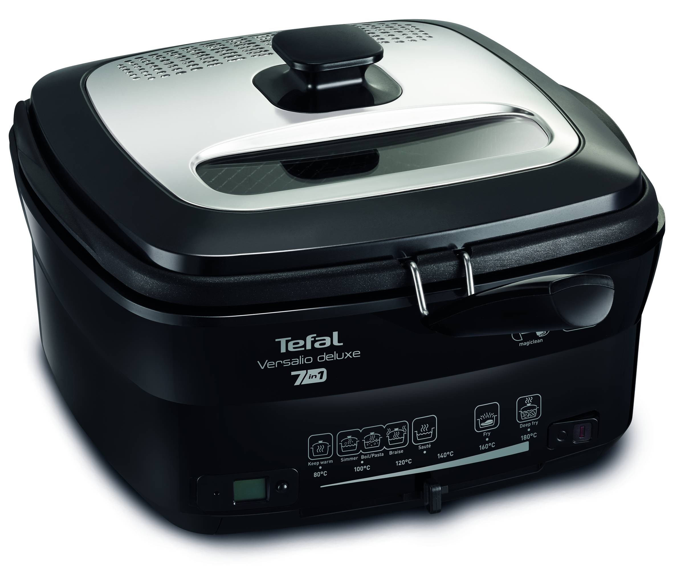 Multifunkční vařič Tefal Versalio DE LUXE FR491870 Černá