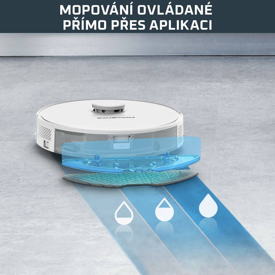 Robotický vysavač Rowenta X-Plorer S75s+ 4v1 Laser Auto Empty 2700Pa RR8587WH