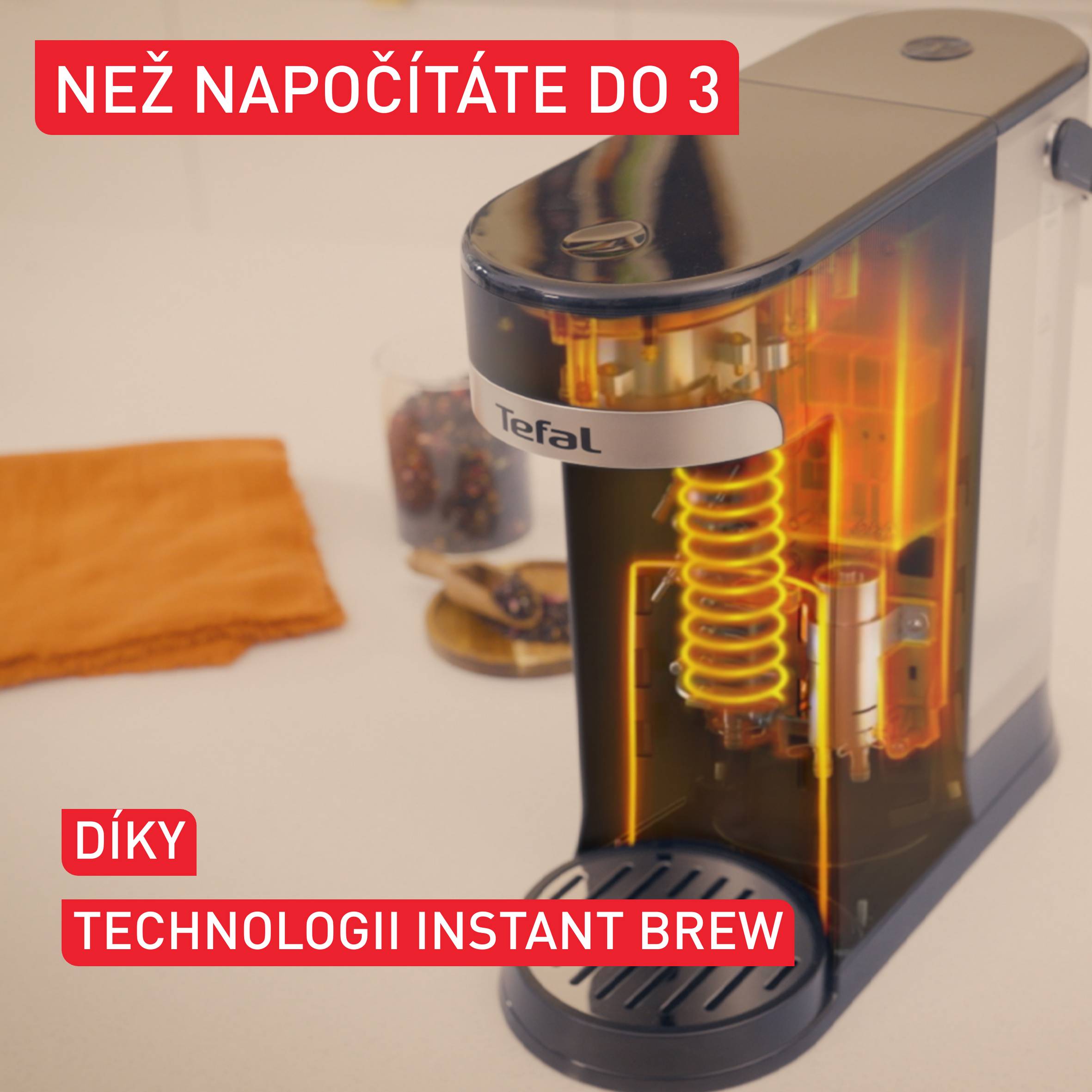 Výdejník vody Tefal Instant Hot Water BR3508