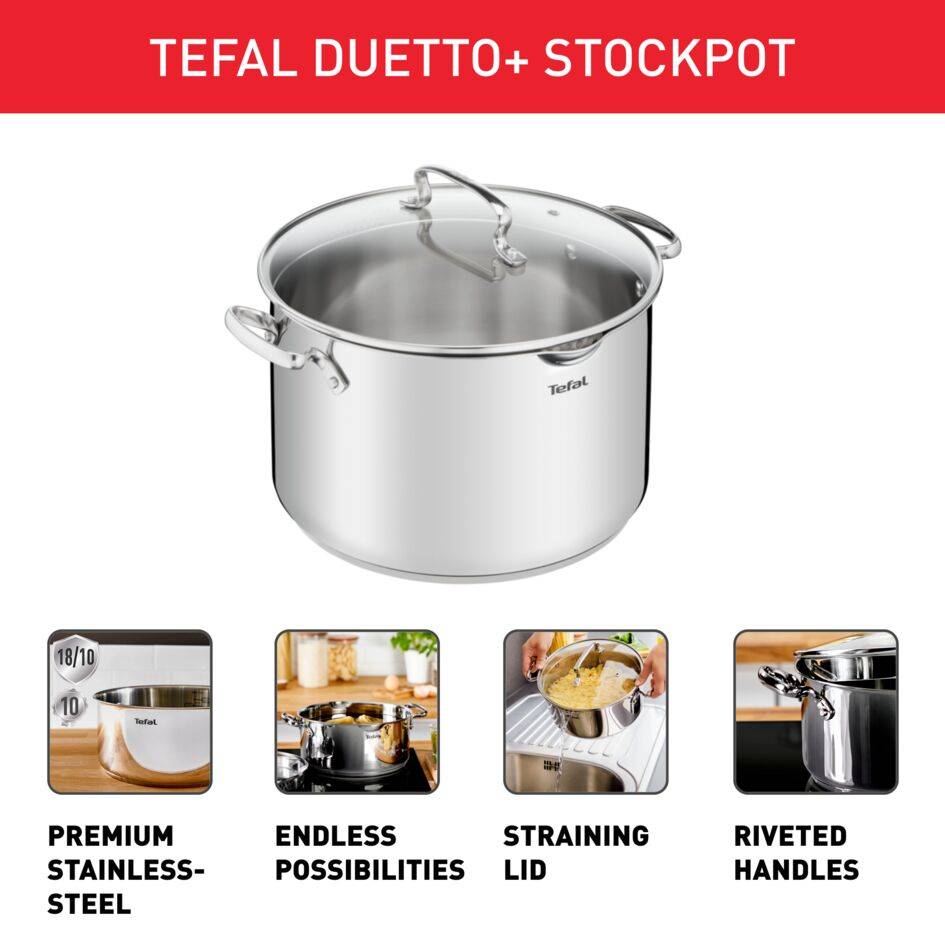 Hrnec s poklicí Tefal Duetto+ 28 cm G7196456