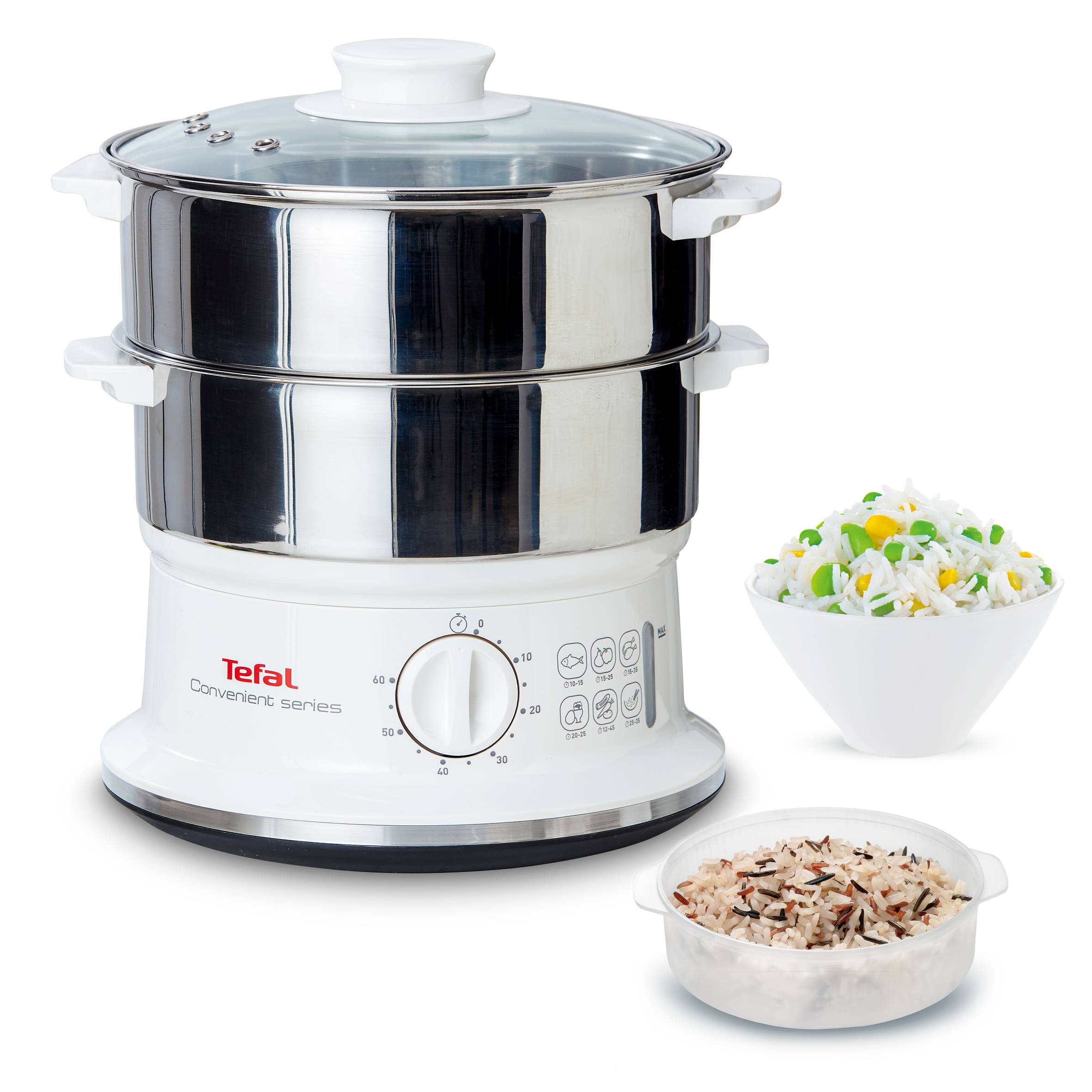 Parní hrnec Tefal Convenient Series VC145130 Bílý