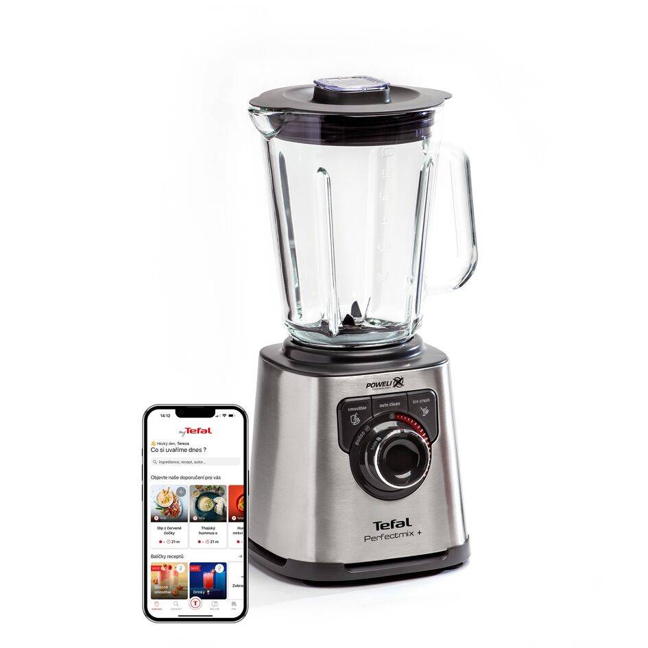 Stolní mixér Tefal PerfectMix+ BL811D38 Nerezový/Tmavě šedý