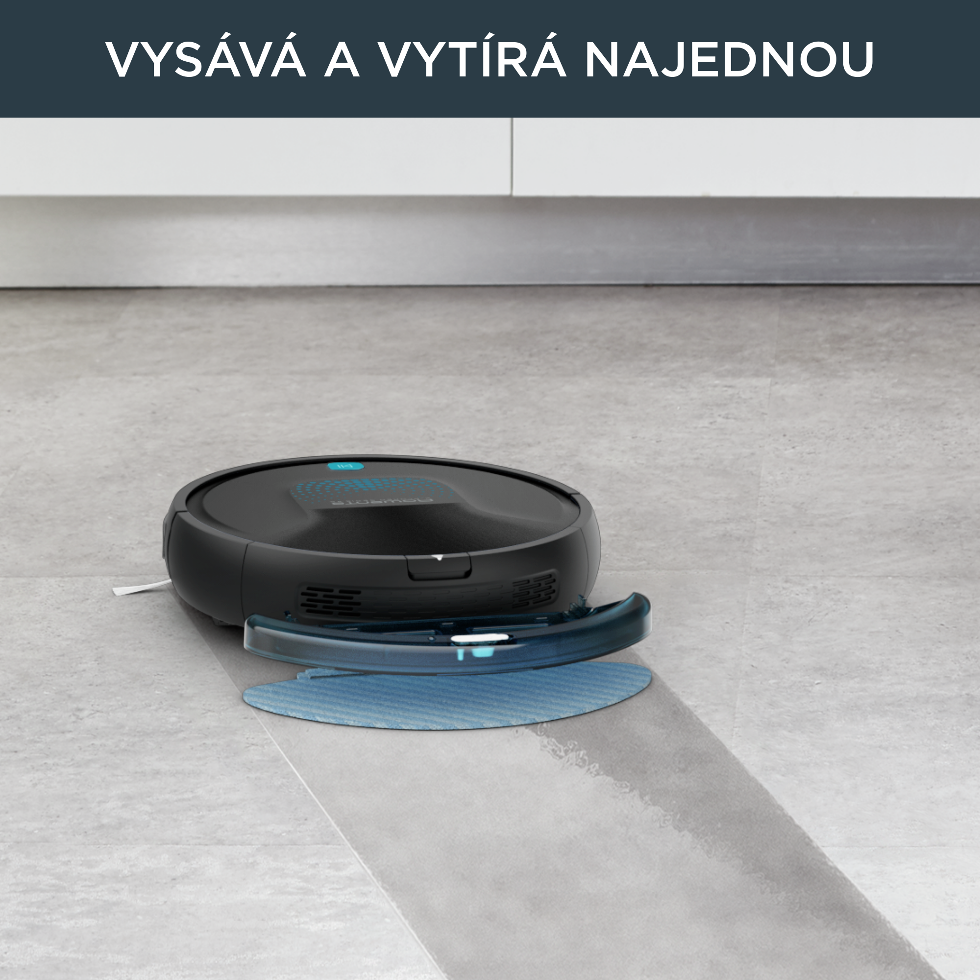 Robotický vysavač Rowenta X-plorer S45 Aqua 4v1 RR8275WH