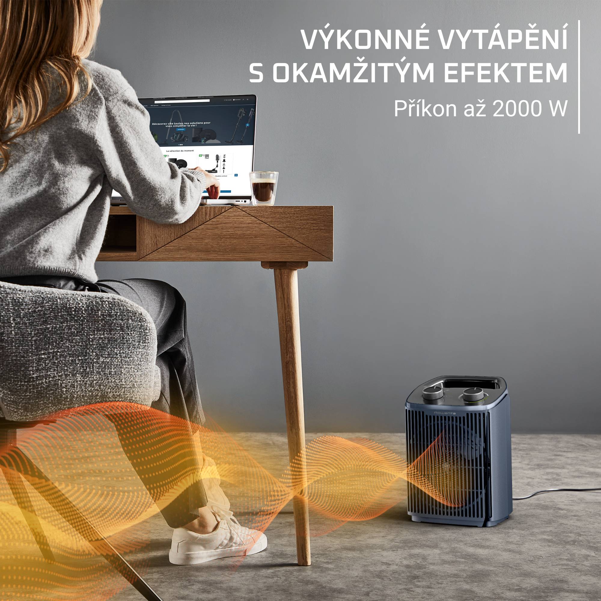 Topný ventilátor Rowenta Intense Comfort SO2351F0