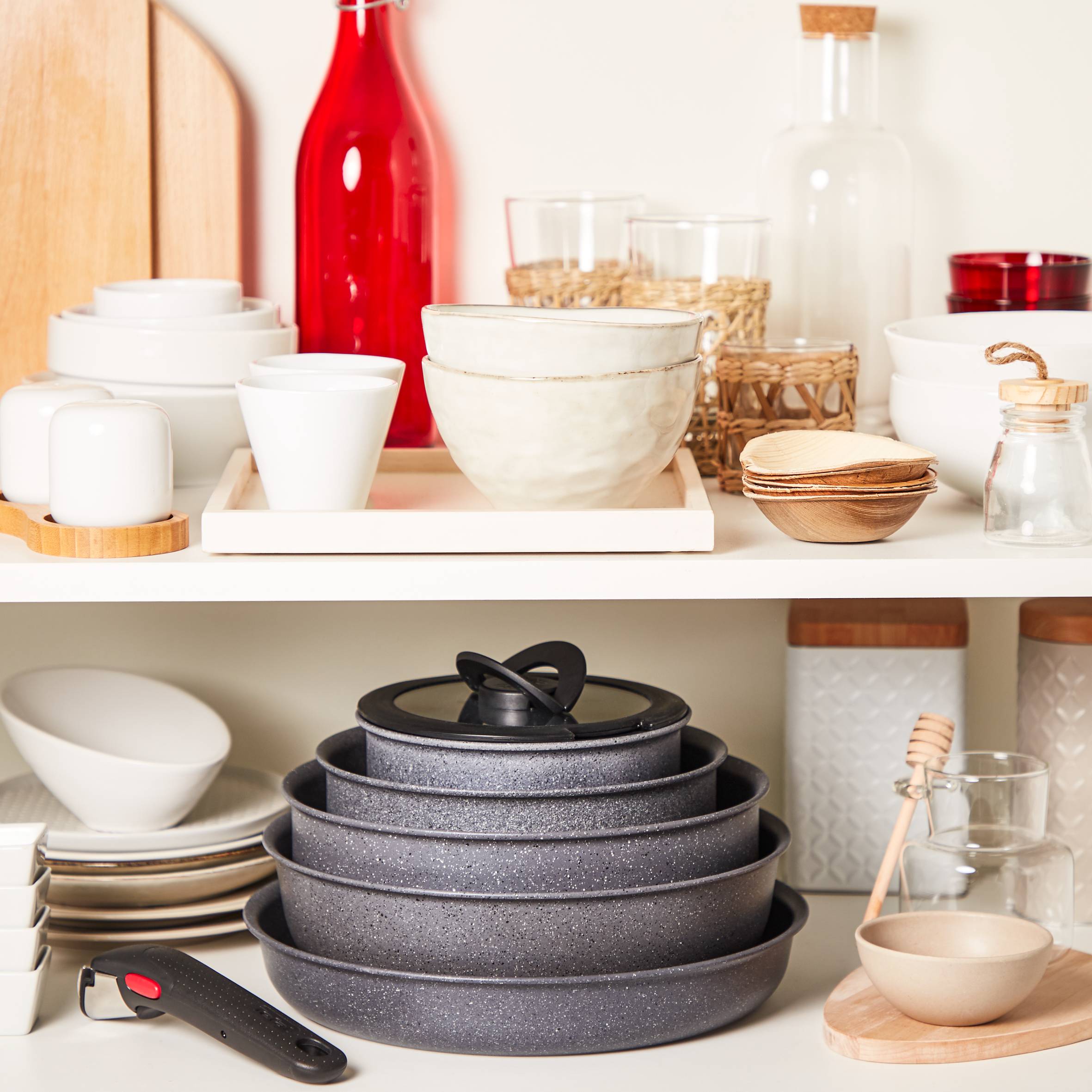 Wok pánev Tefal Ingenio Natural Force L3967702 26 cm