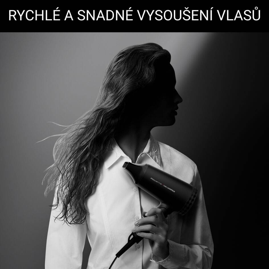 Fén na vlasy ROWENTA x KARL LAGERFELD Express Style CV184LF0