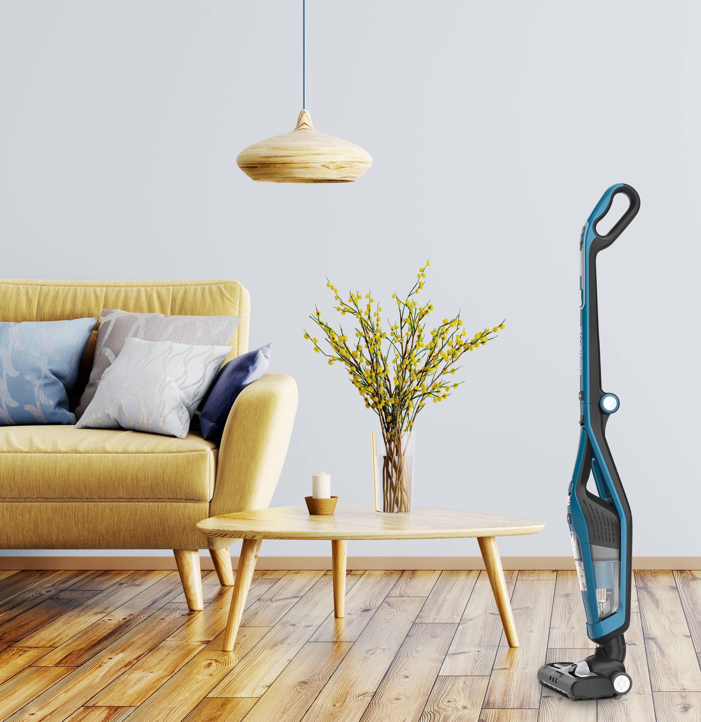 Tyčový vysavač Dual Force 2v1 21.6V RH6751WO