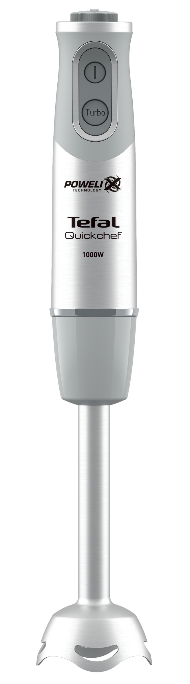 Tyčový mixér Tefal Quickchef Quartzite 2v1 HB65KD38 Nerezový/Šedý