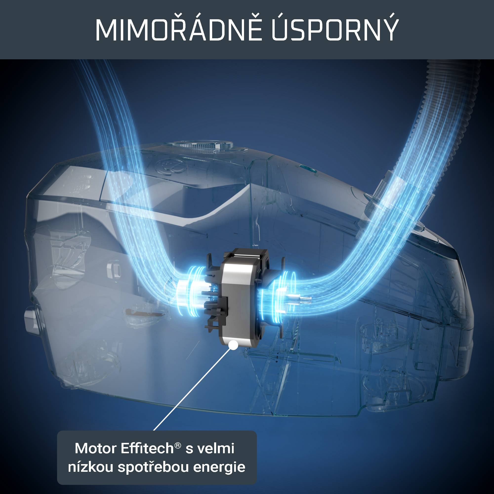 Sáčkový vysavač Green Force Effitech ECO 64dB Total Clean RO6189EA