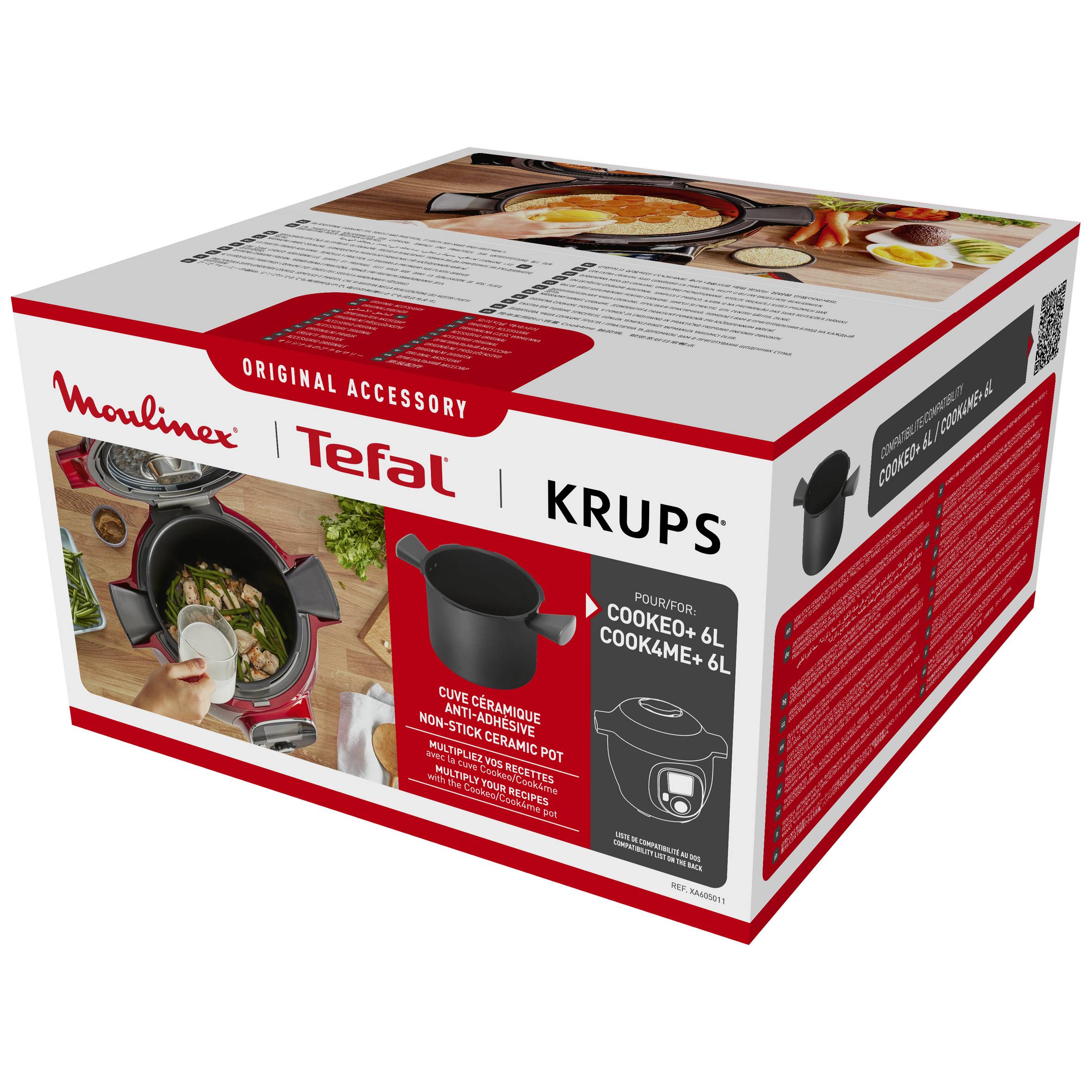 XA605011 Vnitřní nádoba pro hrnec Cook4me Tefal