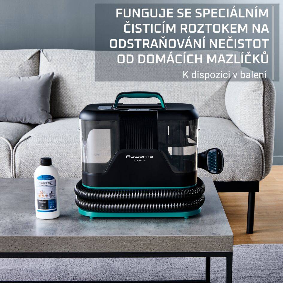 Čistič skvrn a tepovač Rowenta Clean IT IN5020F0 750W