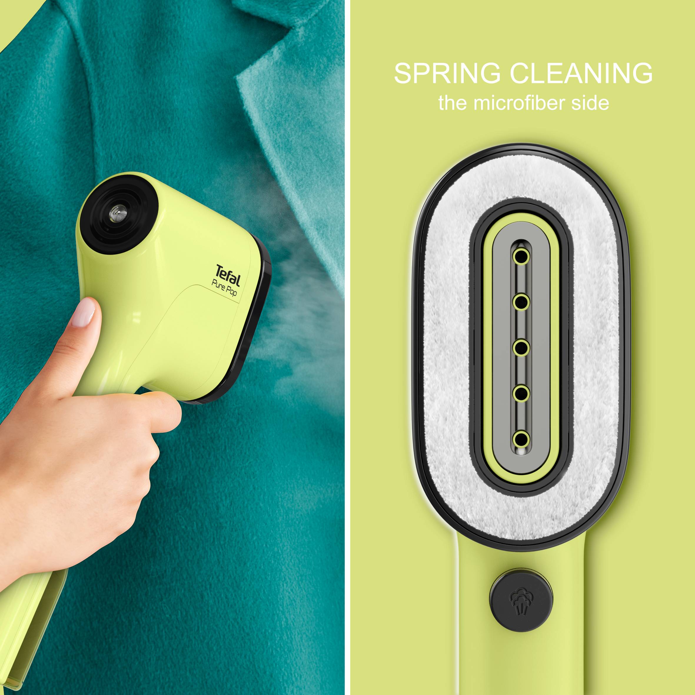 Napařovač oděvů Tefal Pure POP DT2025F0 Lime
