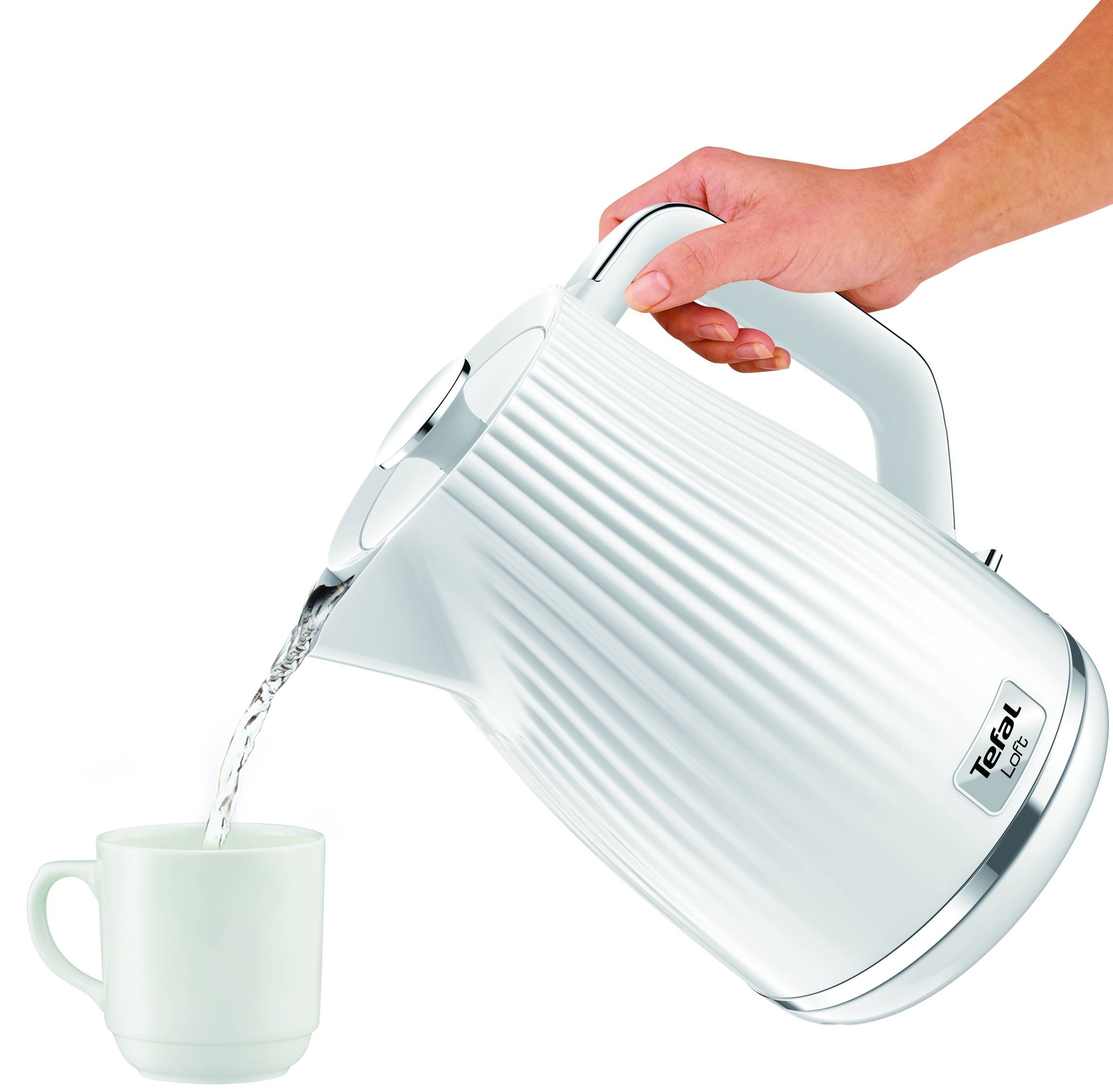 Rychlovarná konvice Tefal Loft KO250130 Bílá 1,7 l
