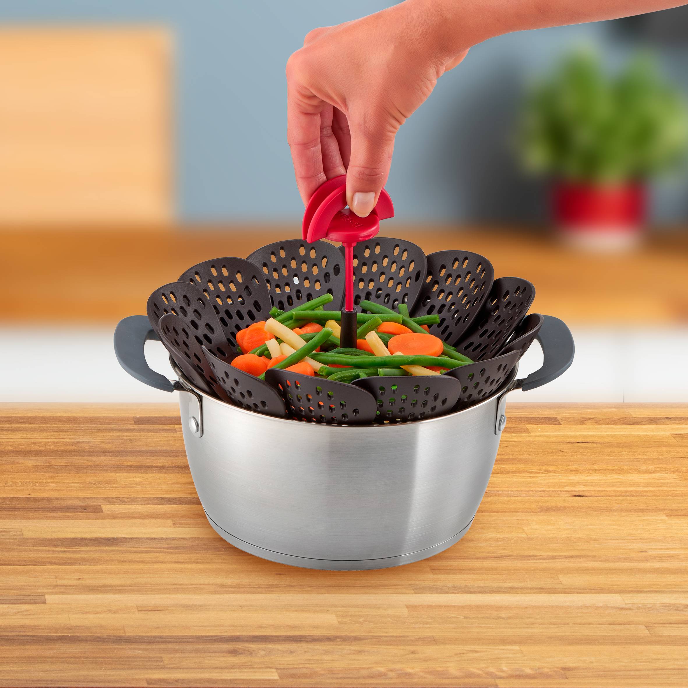 Naběračka na zmrzlinu Tefal Ingenio K2072214 Nerezová/Černá