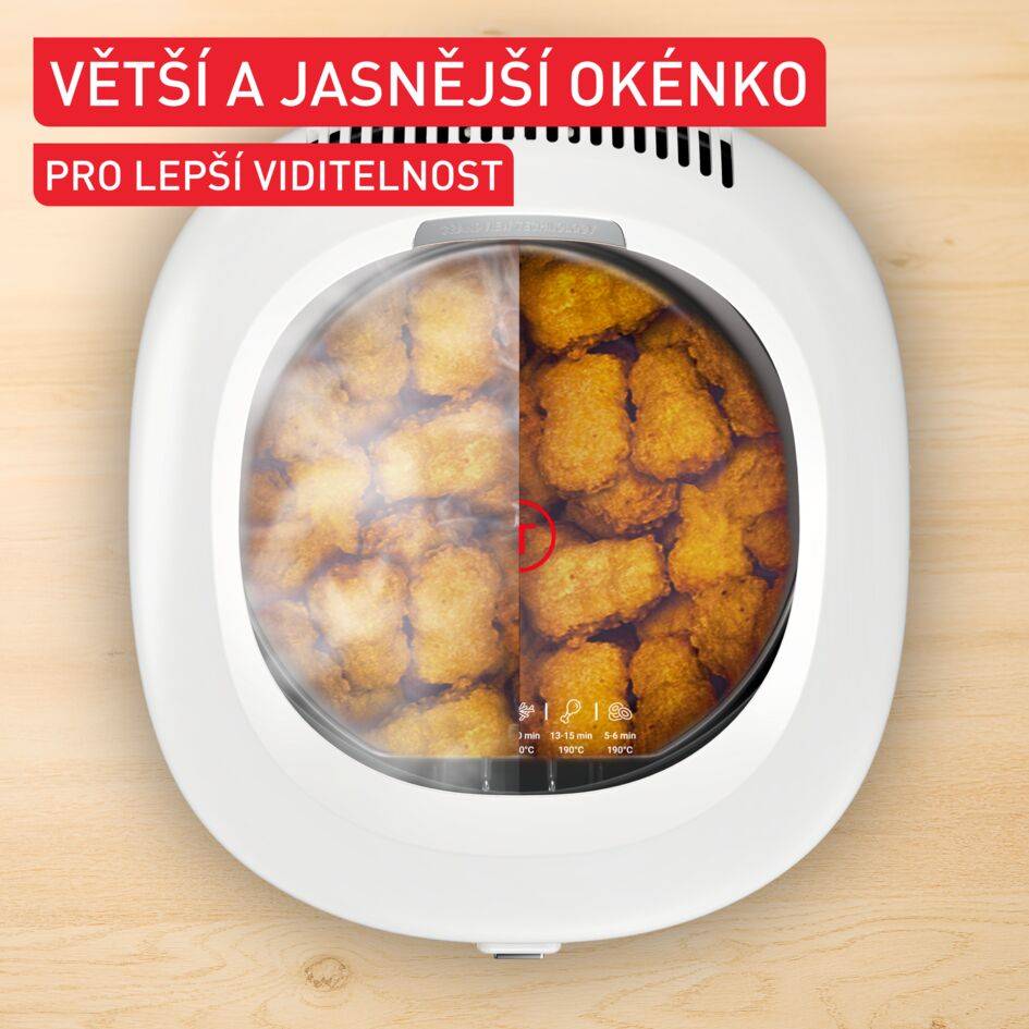 Olejová fritéza Tefal Filtra Vision FF2541E0 Bílá