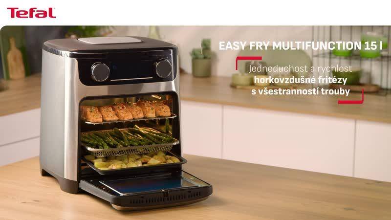 Horkovzdušná fritéza Tefal Easy Fry Multifunction 15L FW556DE0 Černá 