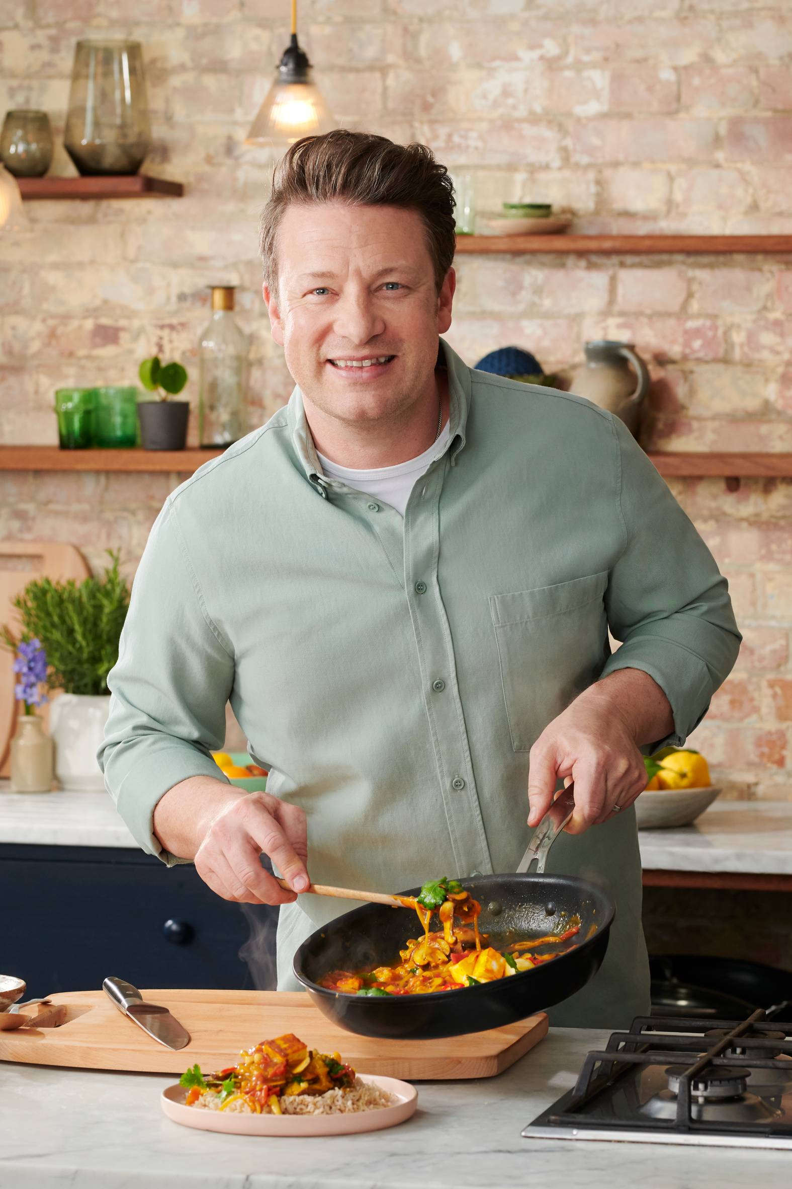 Rendlík s poklicí Tefal Jamie Oliver E0142355 E0142355 18 cm