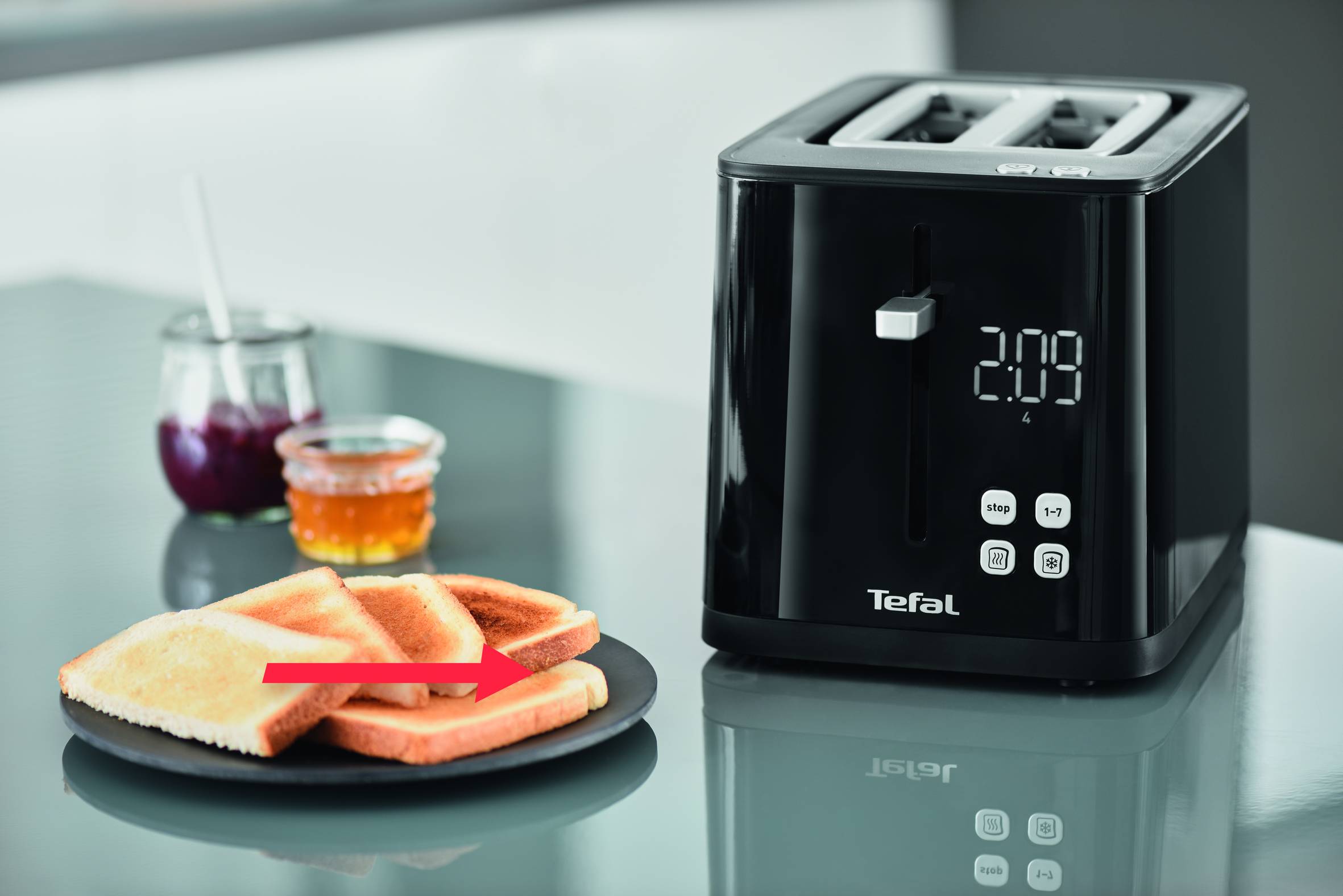 Topinkovač Tefal Digital TT640810 Černý