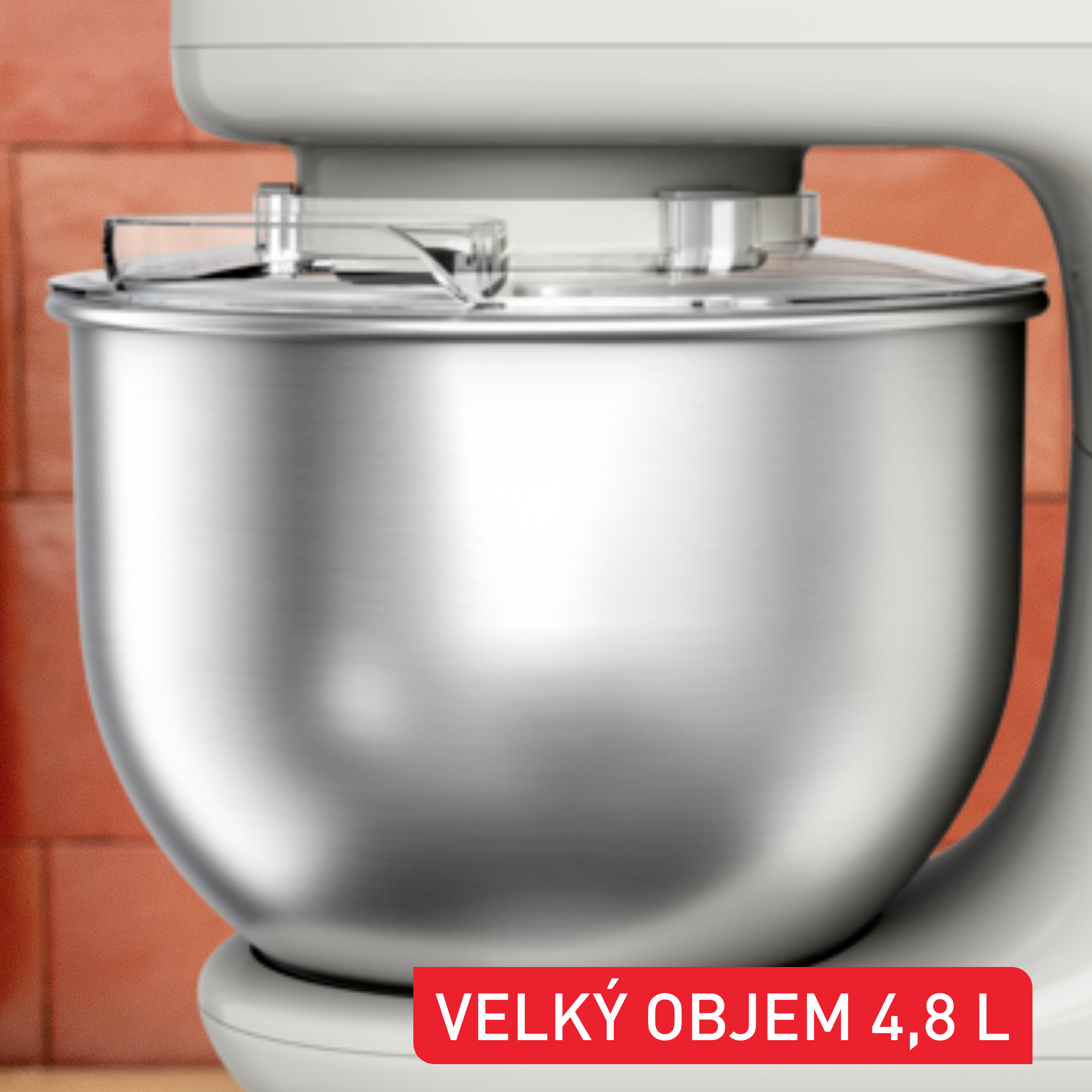 Kuchyňský robot Tefal Bake Essential QB160138 Krémový