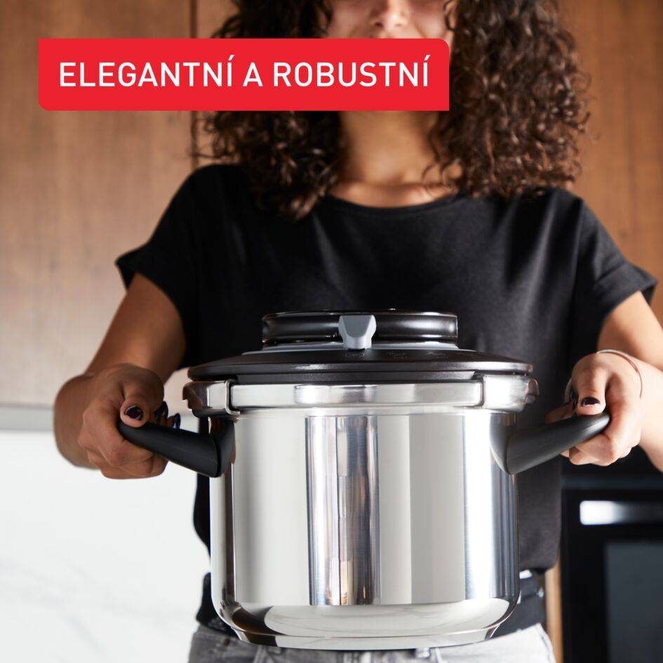 Tlakový hrnec Tefal Clipso+ CHEF 6l P4550731 
