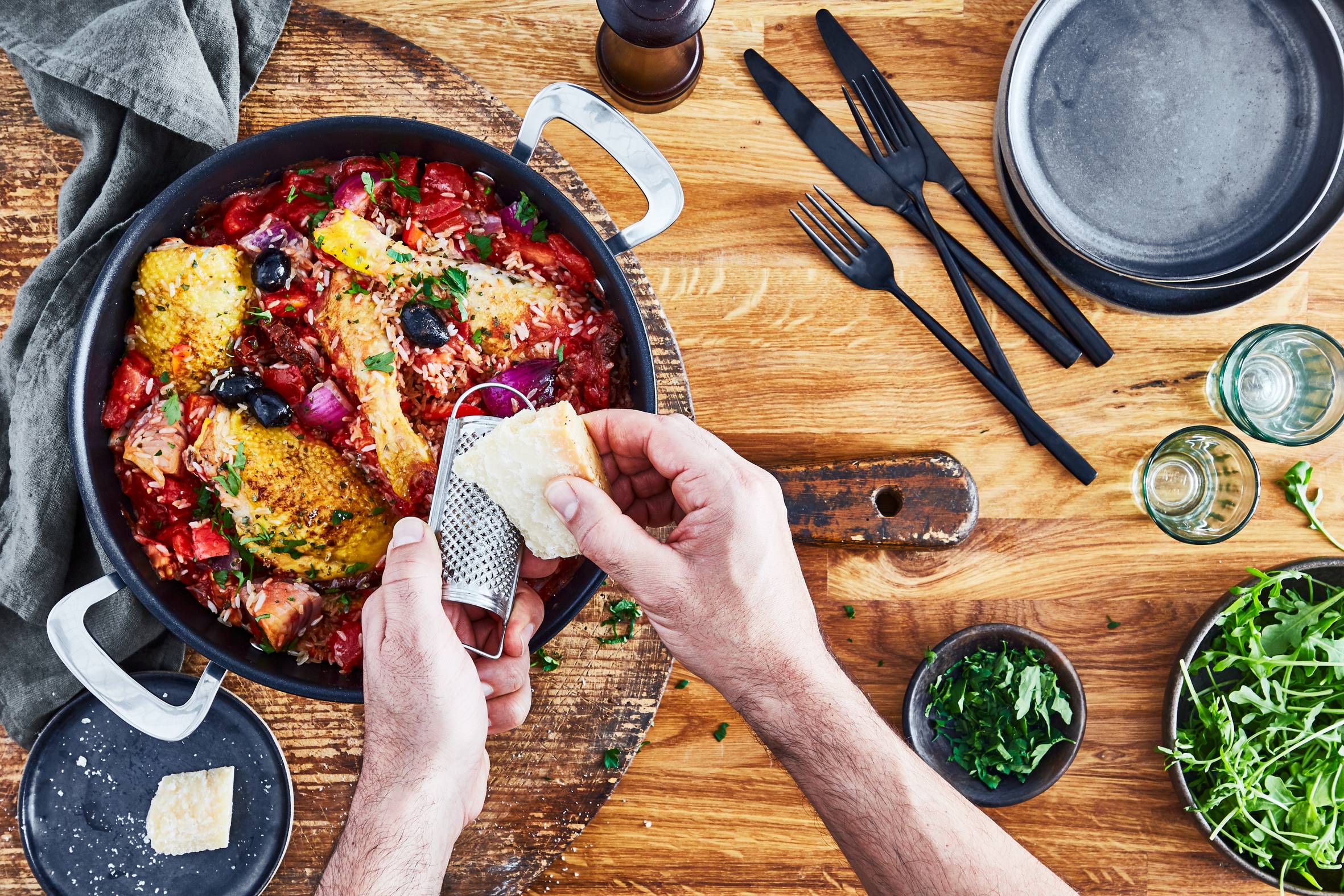 Nízký kastrol s poklicí Tefal Unlimited 26 cm G2557172