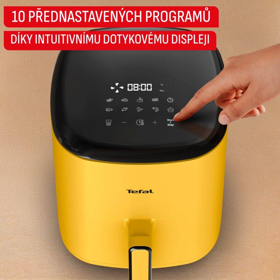 Horkovzdušná fritéza Tefal Easy Fry POP 5 l EY2452E0 Žlutá