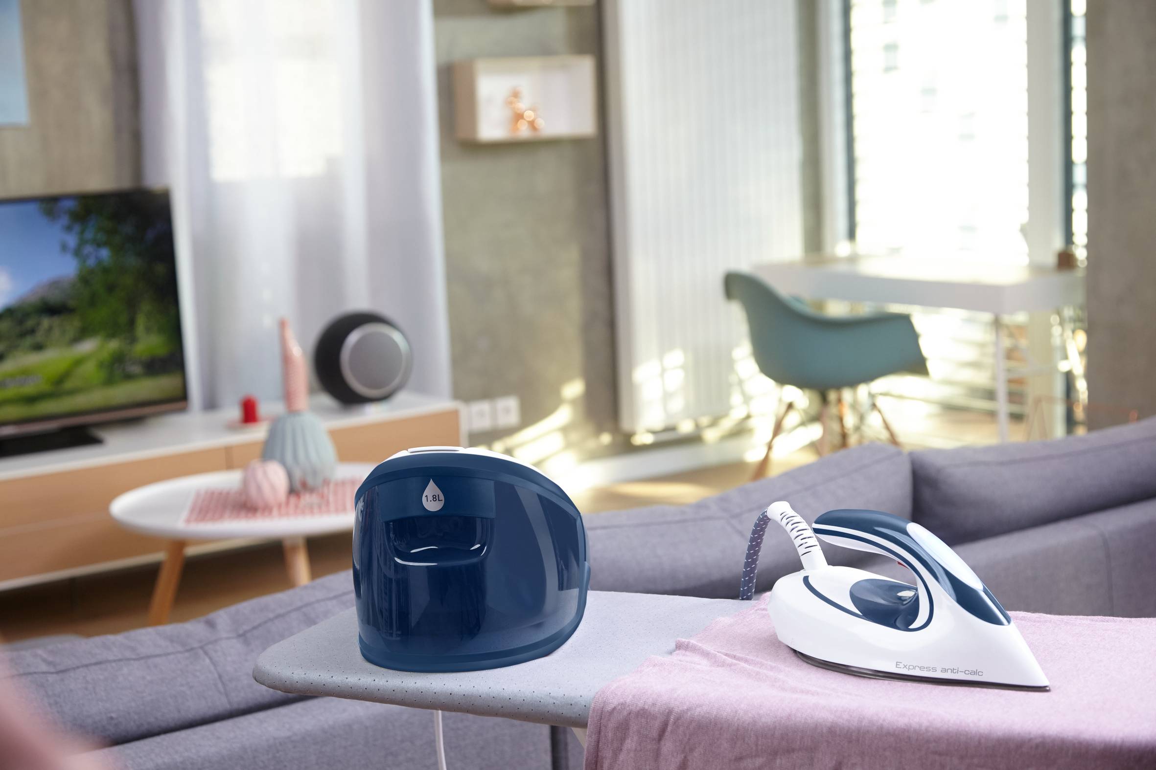 EXPRESS ANTI-CALC SV8053E0 modro-bílý