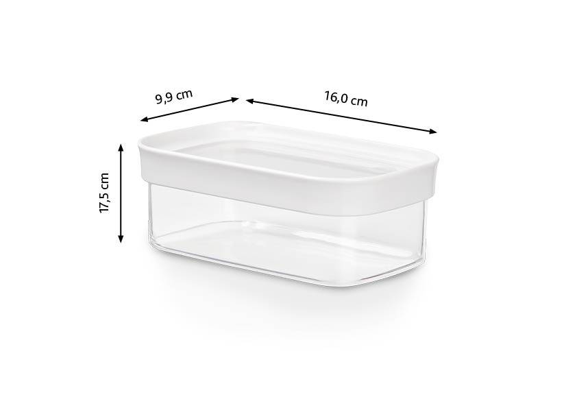 Dóza Tefal Optima N1140910 Obdélníková 0,45 l