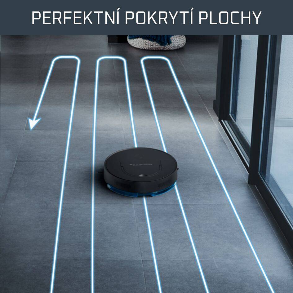 Robotický vysavač Rowenta X-Plorer S130 AI Animal & Allergy 4v1 Laser & Camera 8cm RR9075WH