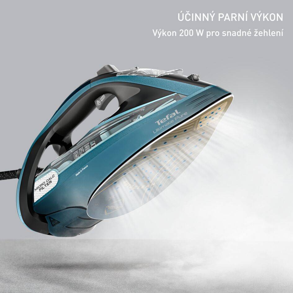 Napařovací žehlička Tefal Ultimate Pure FV9851E0