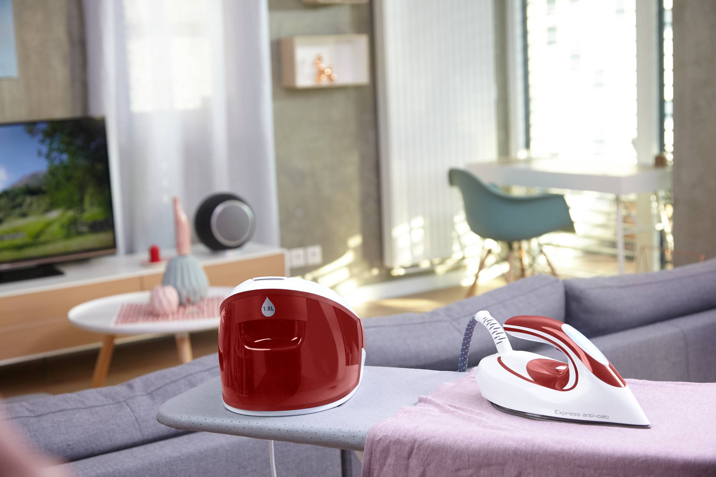 EXPRESS ANTI-CALC SV8030E0 bílo-červený