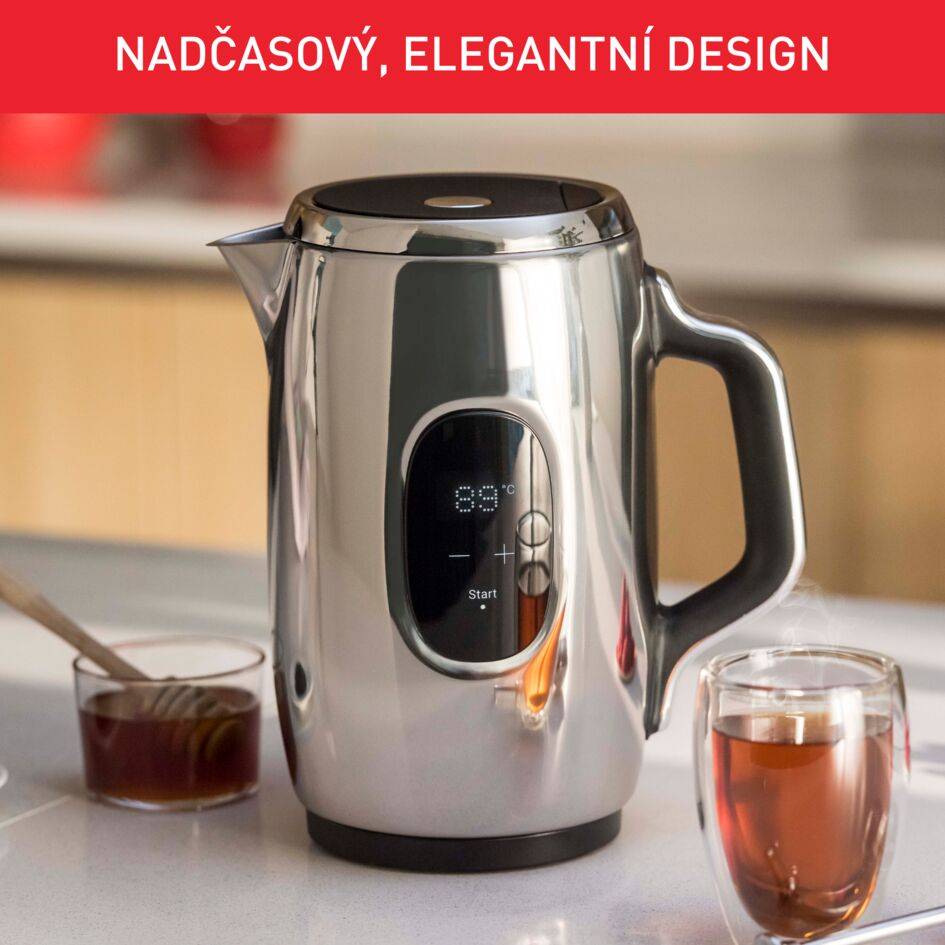 Rychlovarná konvice Tefal Majestuo KI883D10 Nerezová 1,5 l