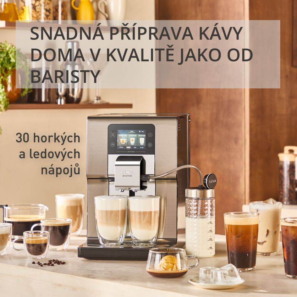 Automatický kávovar KRUPS Intuition Experience Hot&Cold EA879EE0