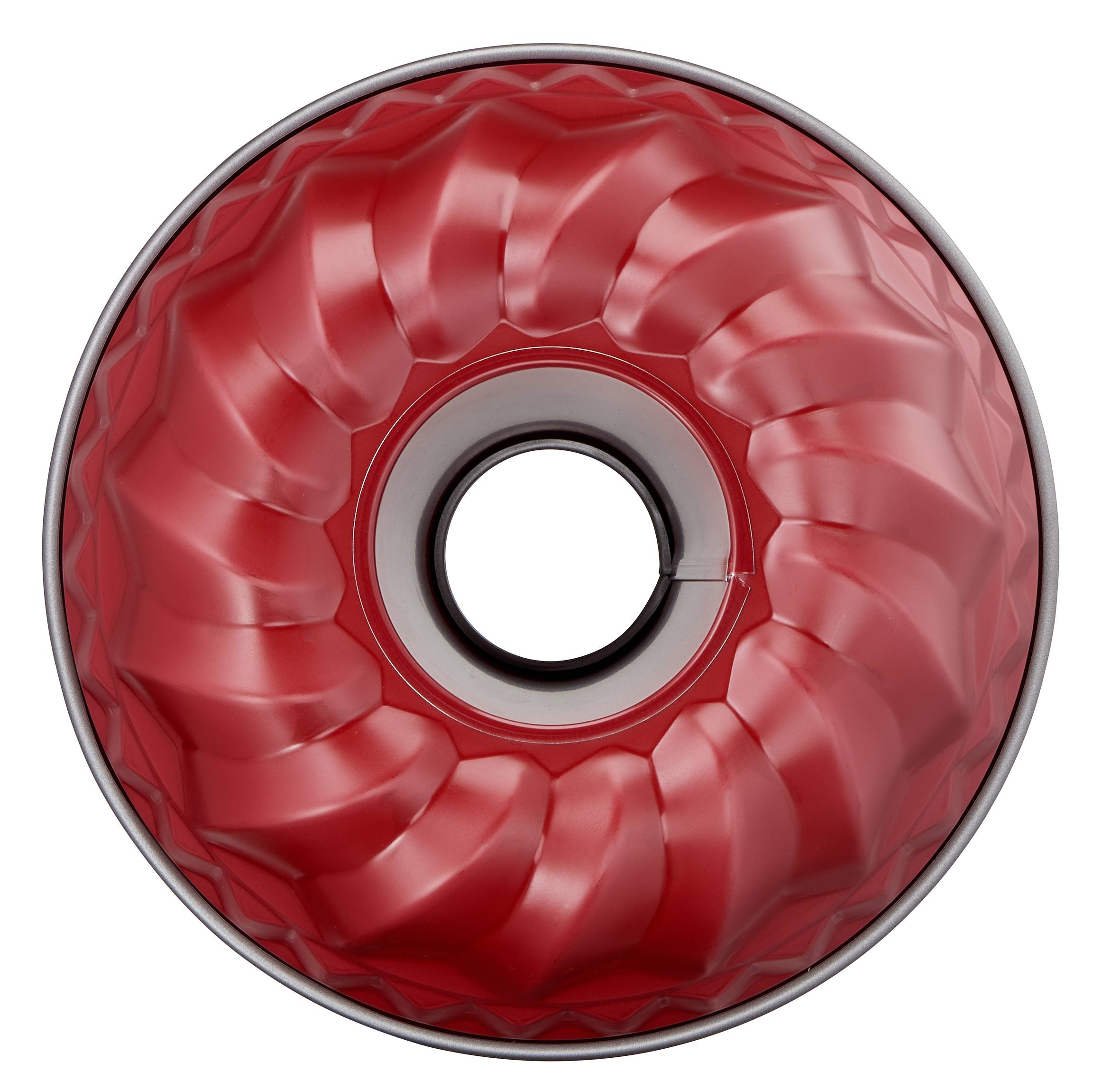 Forma na bábovku Tefal Delibake J1640274 Červená/Šedá 22 cm