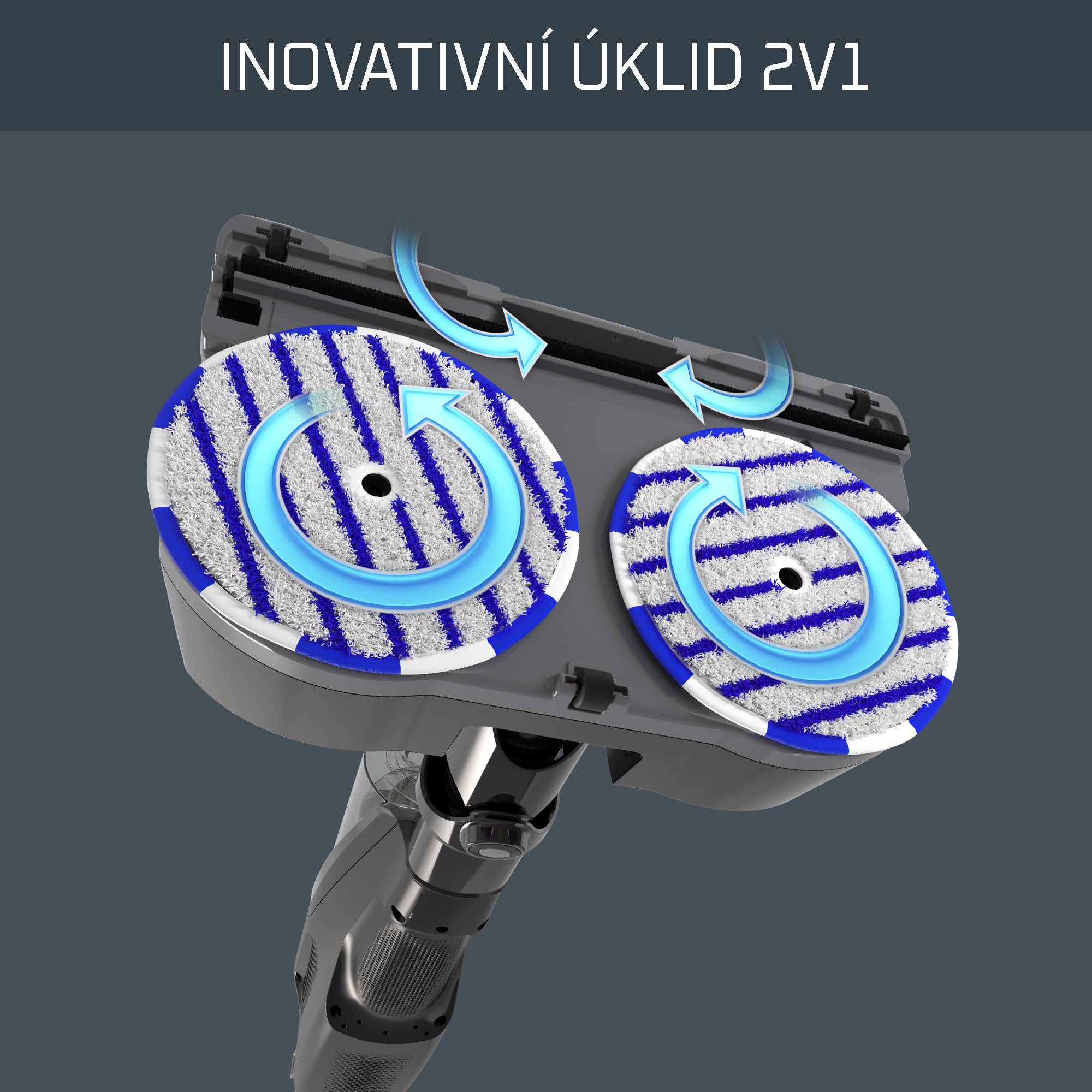 X-Combo Allergy 3v1 Vacuum & Mop GZ3038WO