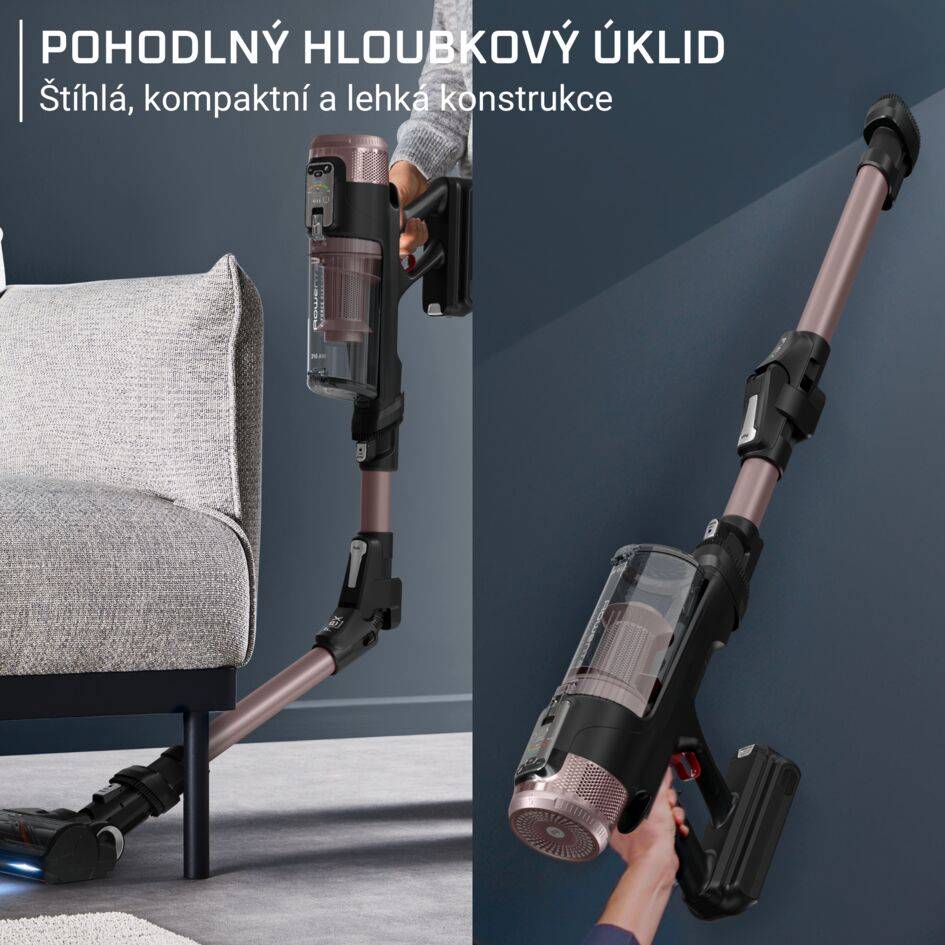Tyčový vysavač Rowenta X-Force Flex 16.60 Aqua Auto Animal 4v1 315 AW RH9CD9E0