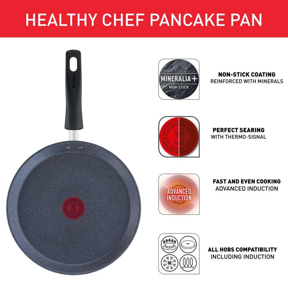 Pánev na palačinky Tefal Healthy Chef G1503872 25 cm